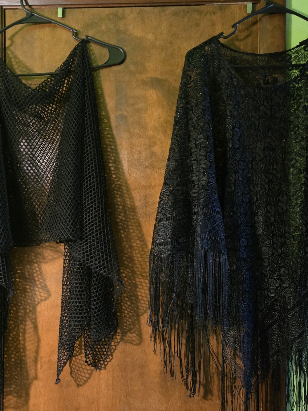 Black Crochet & Fringe Boho Cover-Ups